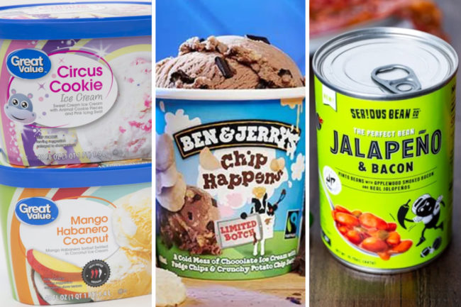 New products from Walmart, Ben & Jerry’s, Serious Bean Co.