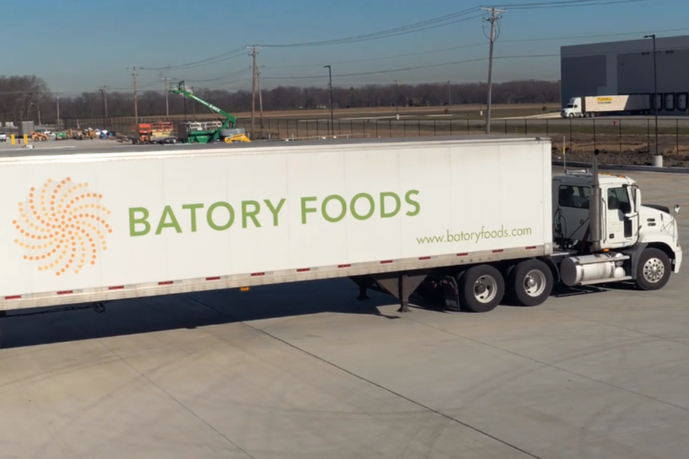 Batory Foods freight truck