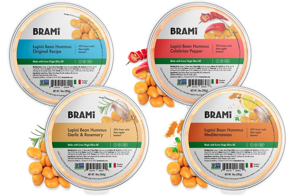 Brami lupini bean hummus