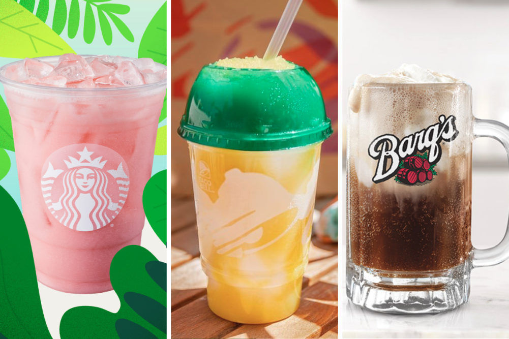 New beverages from Starbucks, Taco Bell and Arby's