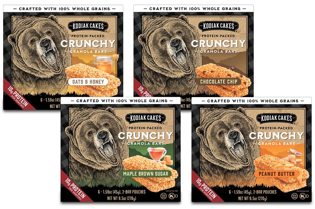 Kodiak Cakes Crunchy Granola Bars