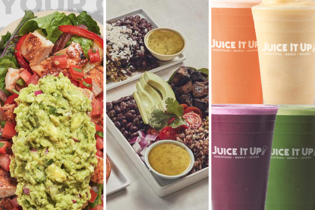 New menu items from Chipotle, Sweetgreen, Juice It Up!