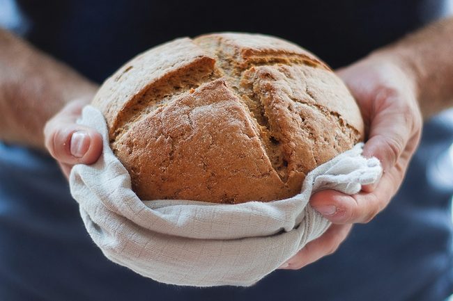 Bread made with NorQuin quinoa flour