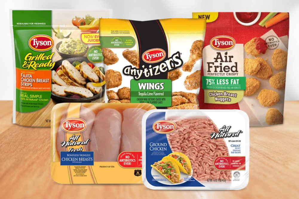 Tyson Foods chicken products
