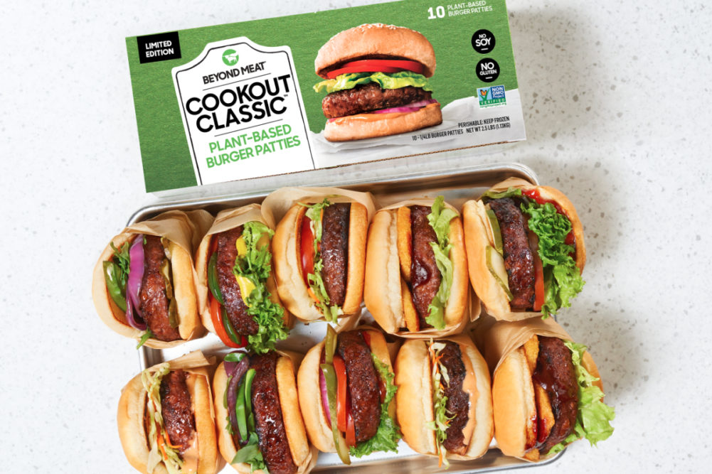 Beyond Meat Cookout Classic burger pack
