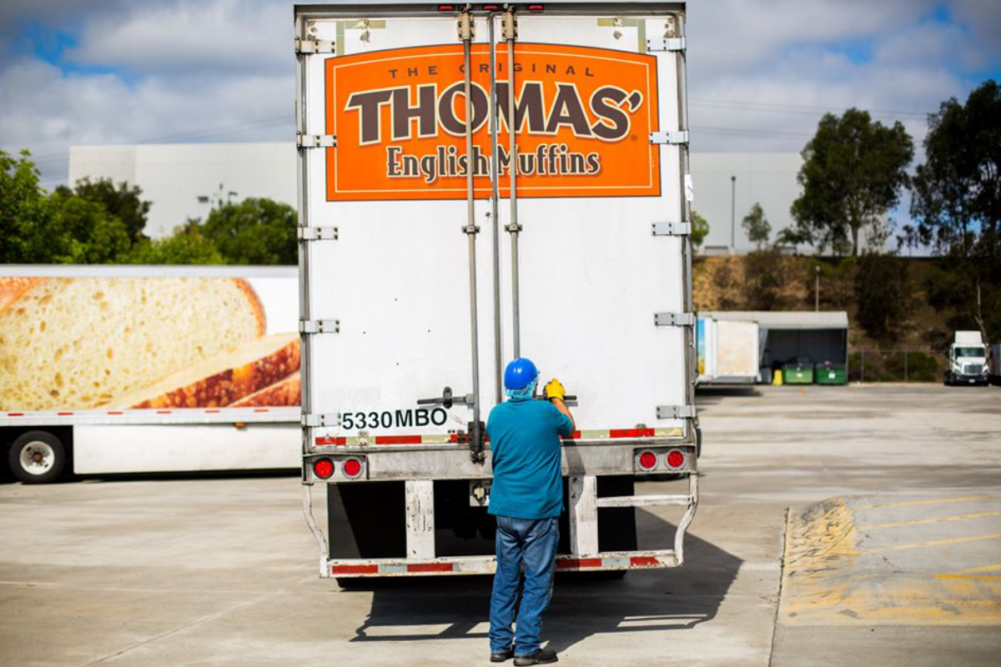 Bimbo Bakeries delivery truck