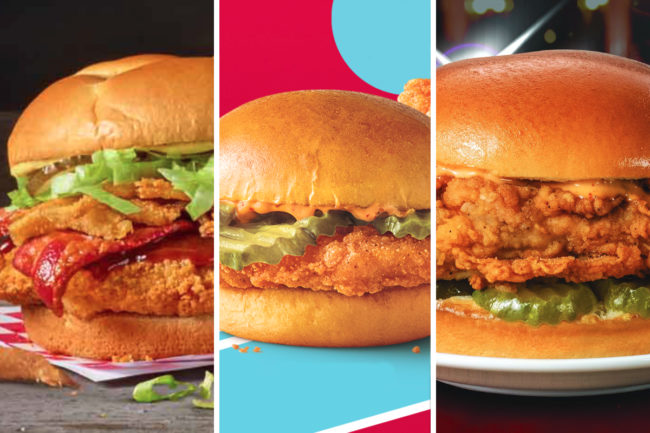 New chicken sandwiches from Checkers & Rally's, Sonic, and Lee's Famous Recipe Chicken