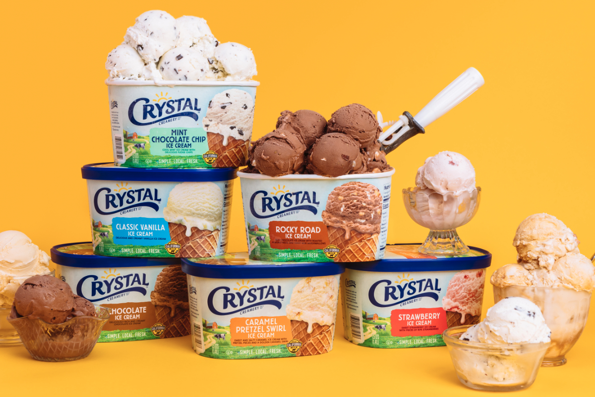 Crystal Creamery ice cream