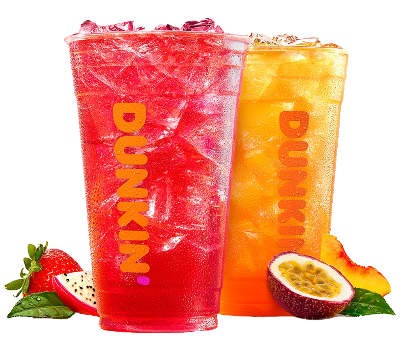 Dunkin' Refreshers tea beverages