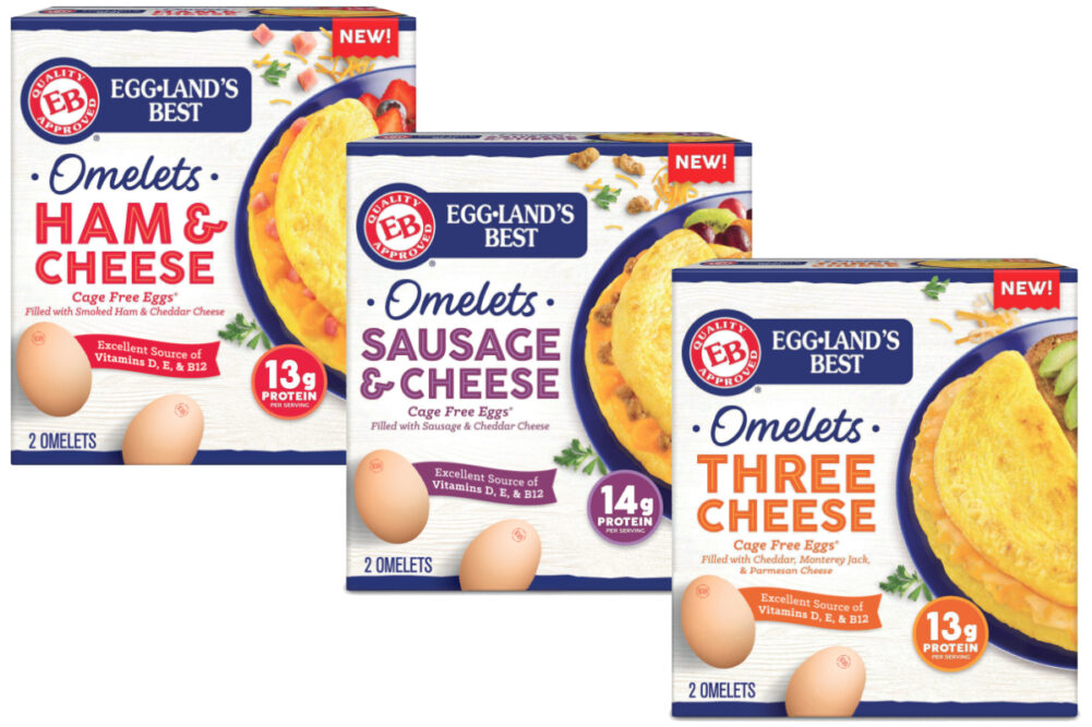 Eggland’s Best frozen omelets