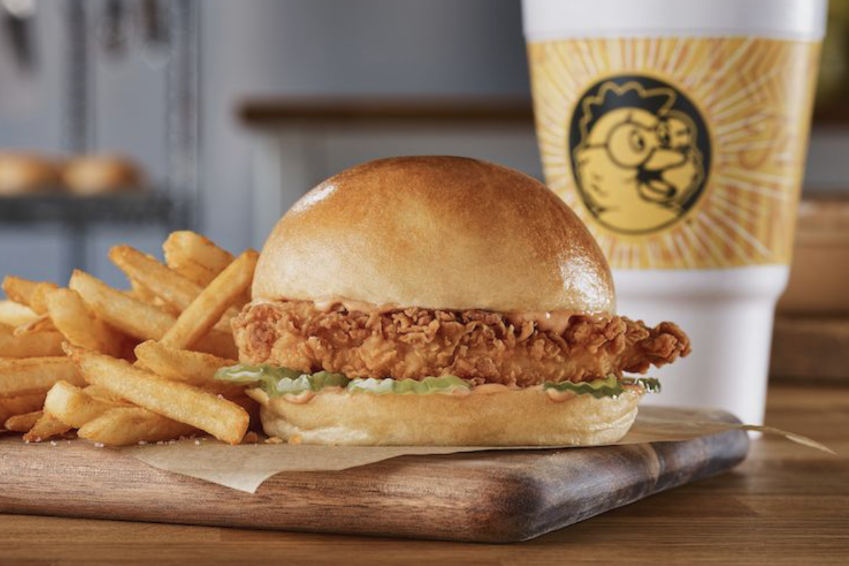 Golden Chick sandwich