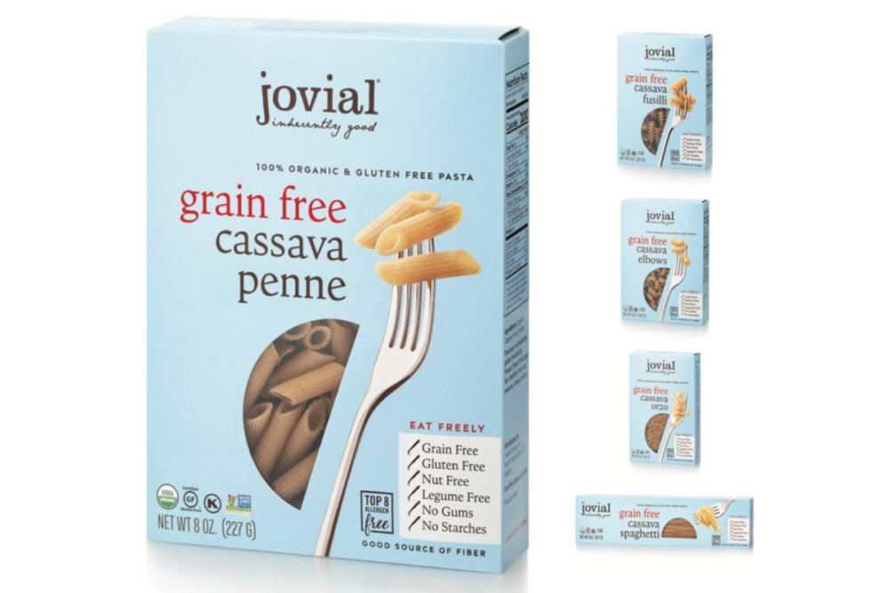 Jovial Foods' cassava pasta