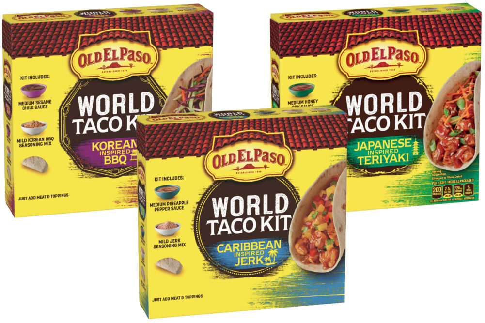 Old El Paso launches globally inspired taco kits