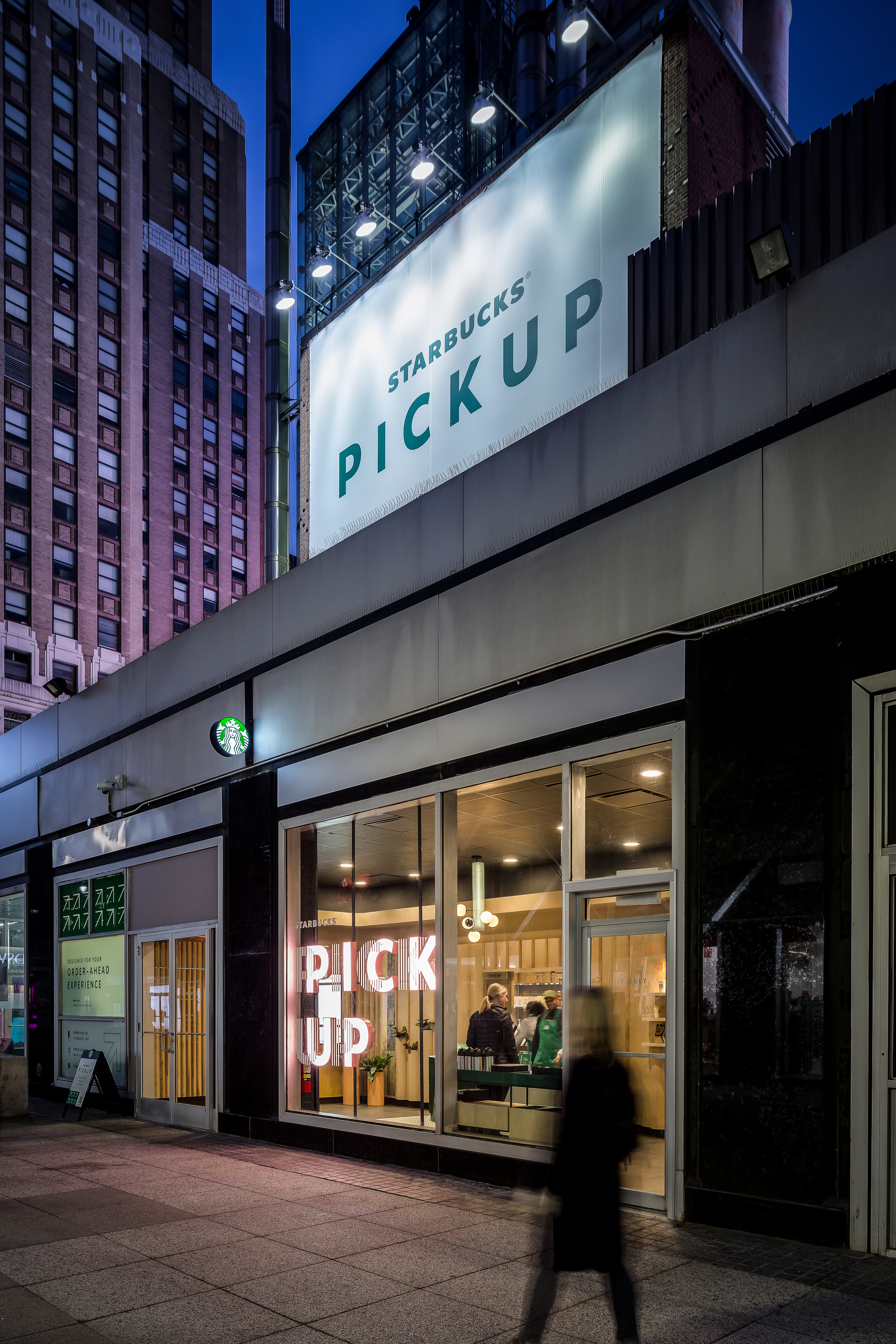 Starbucks Pickup-only store in New York City