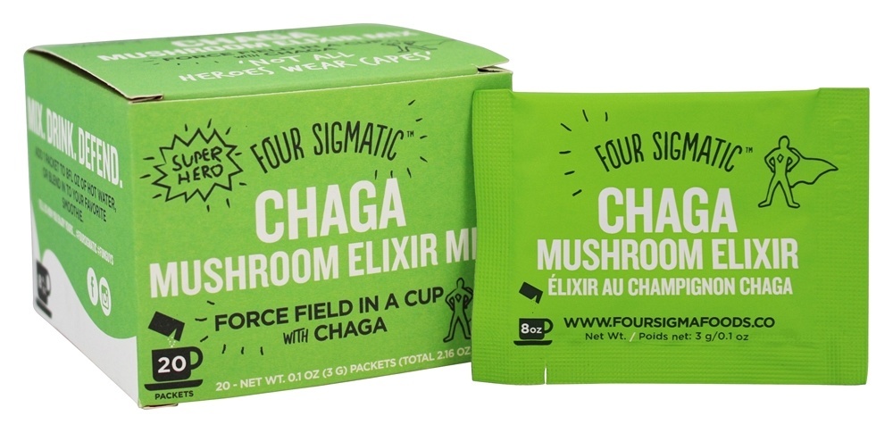 Four Sigmatic chaga mushroom beverage mix