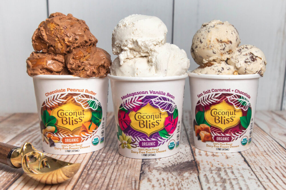 Coconut Bliss plant-based frozen desserts