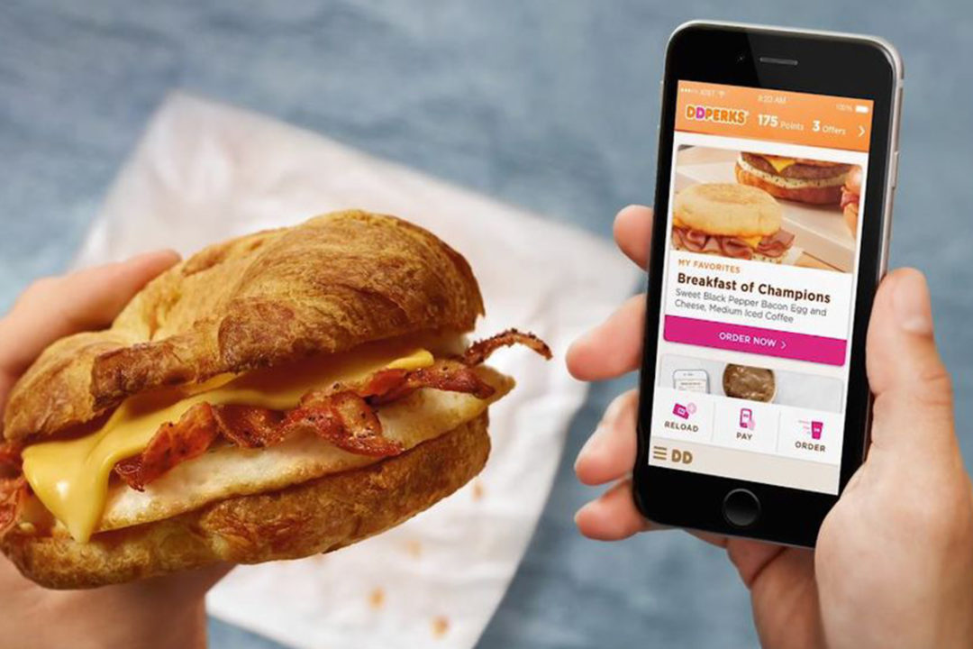 Dunkin' digital app