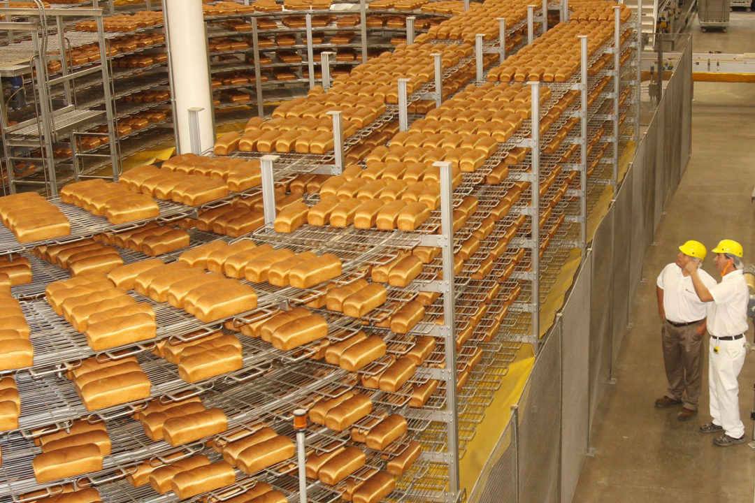 Flowers Foods bread production