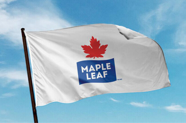 Maple Leaf Foods flag