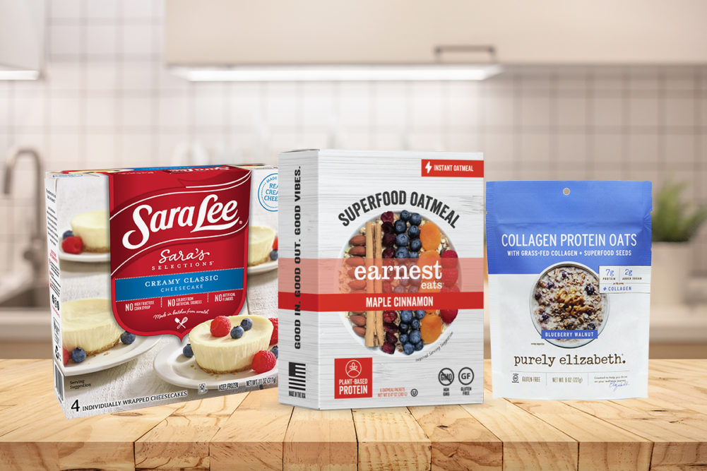 New Sara Lee, Earnest Eats, Purely Elizabeth products