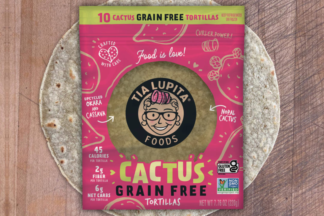 Tia Lupita Foods upcycled grain-free tortillas