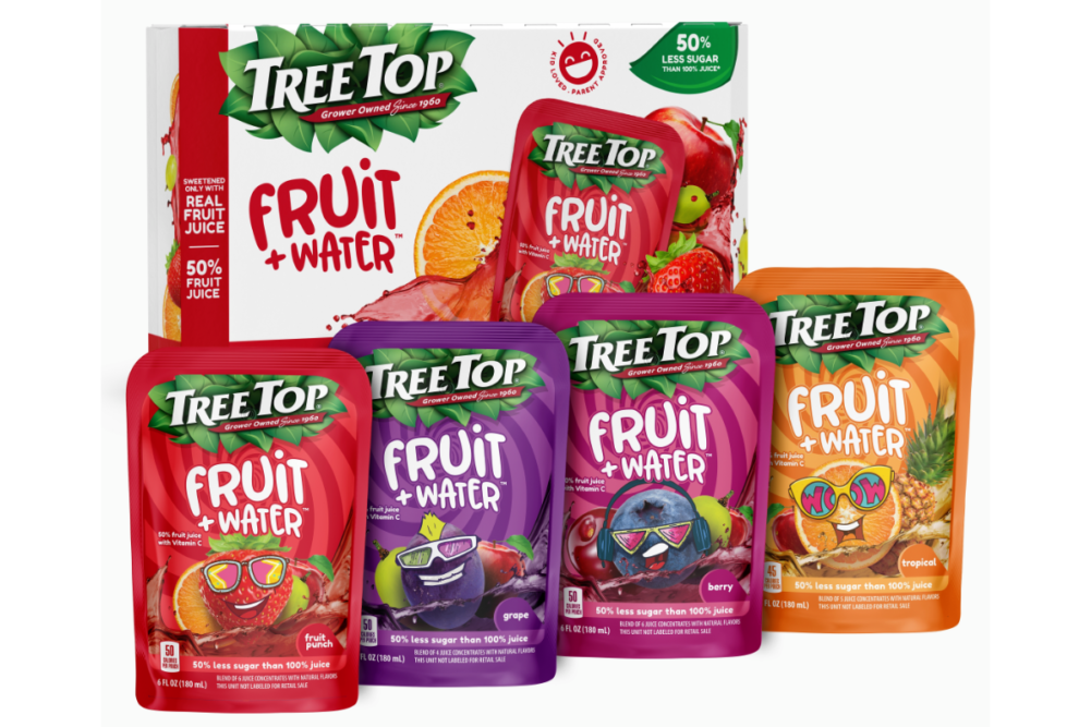 Tree Top fruit + water
