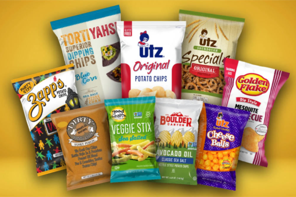 Utz Quality Foods chips and salty snacks