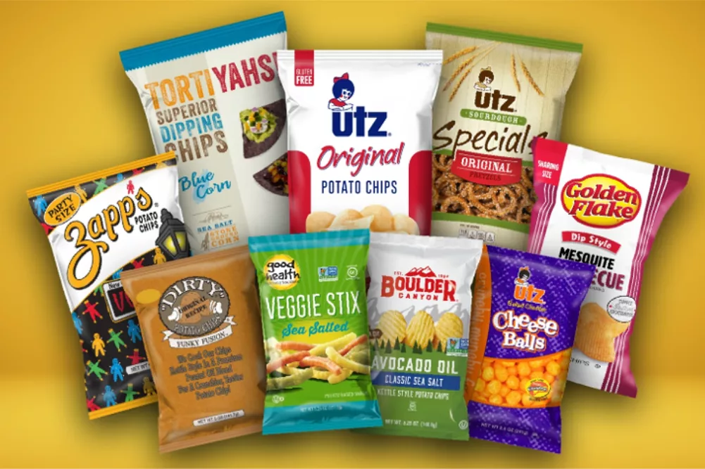 Utz Quality Foods chips and salty snacks
