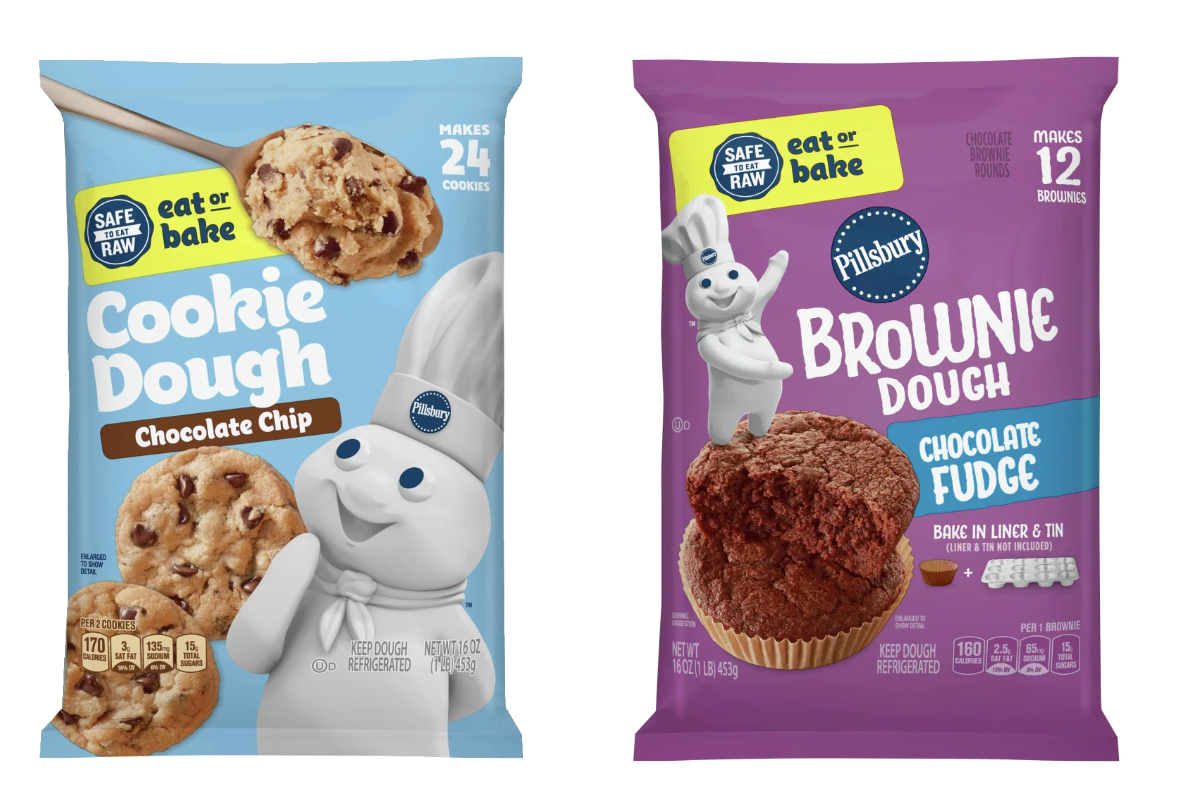 Pillsbury Makes Cookie Brownie Dough Safe To Eat Raw 2020 07 28 Food Business News