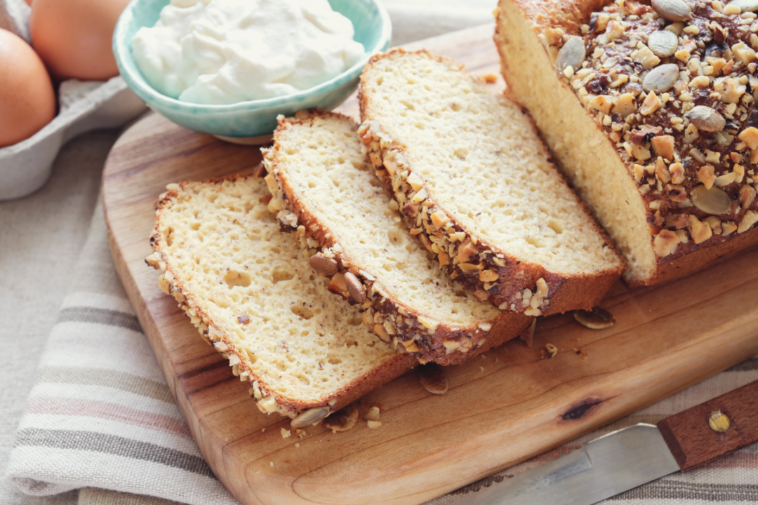 Healthy almond bread