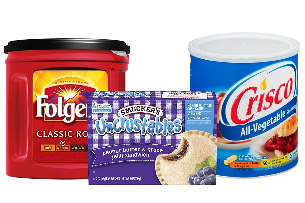 JM Smucker Co.'s Folger's Coffee, Uncrustables and Crisco products