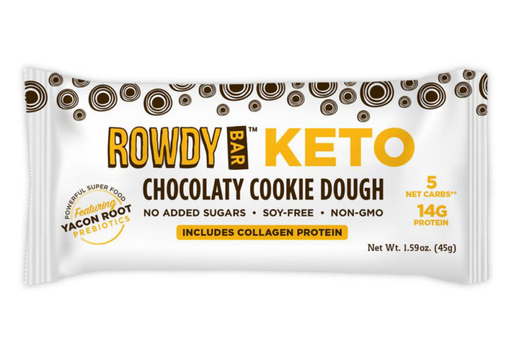 Keto Chocolatey Cookie Dough Rowdy Bar