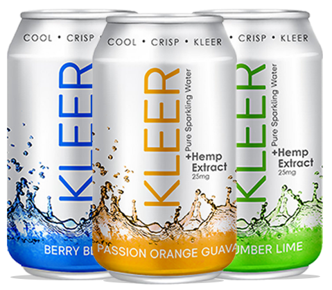 KleerWater with CBD