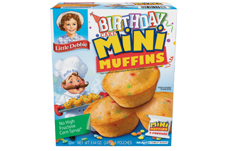Little debbie birthday cake mini muffin lead