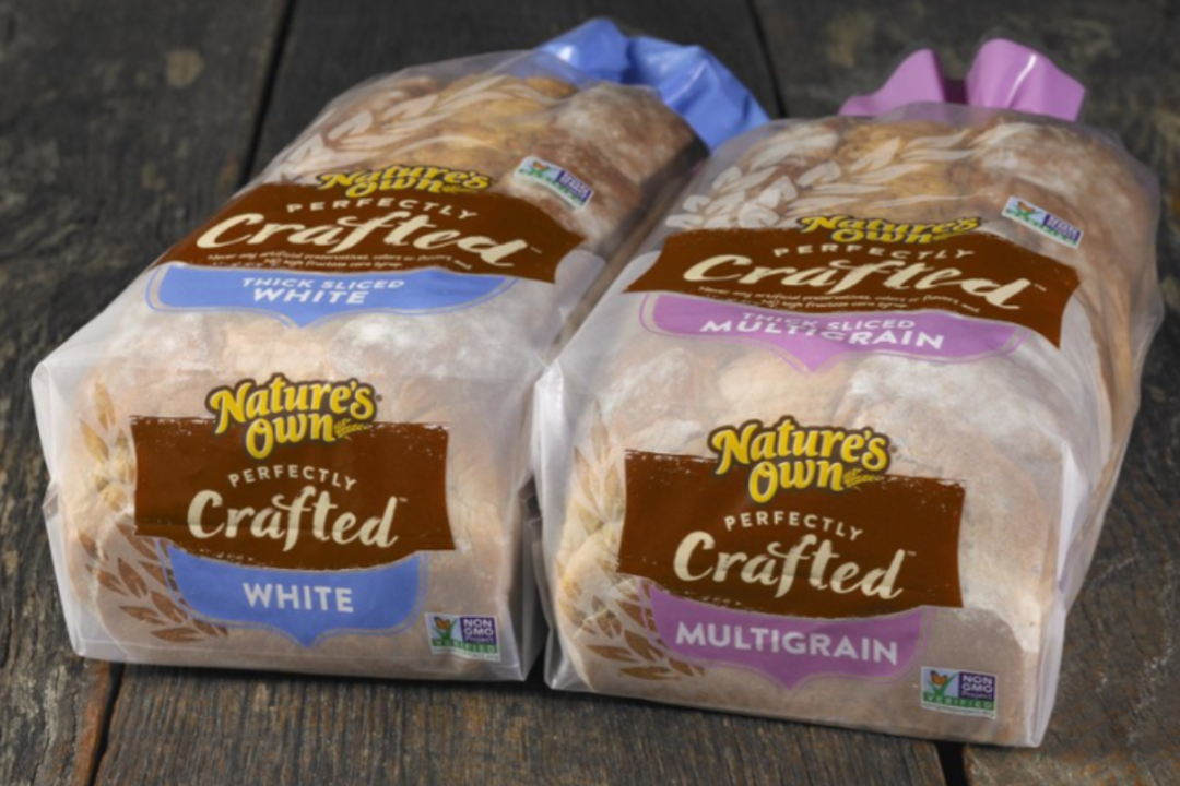 Nature's Own white and multigrain bread