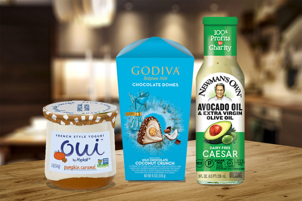New products from General Mills, Godiva, Newman's Own