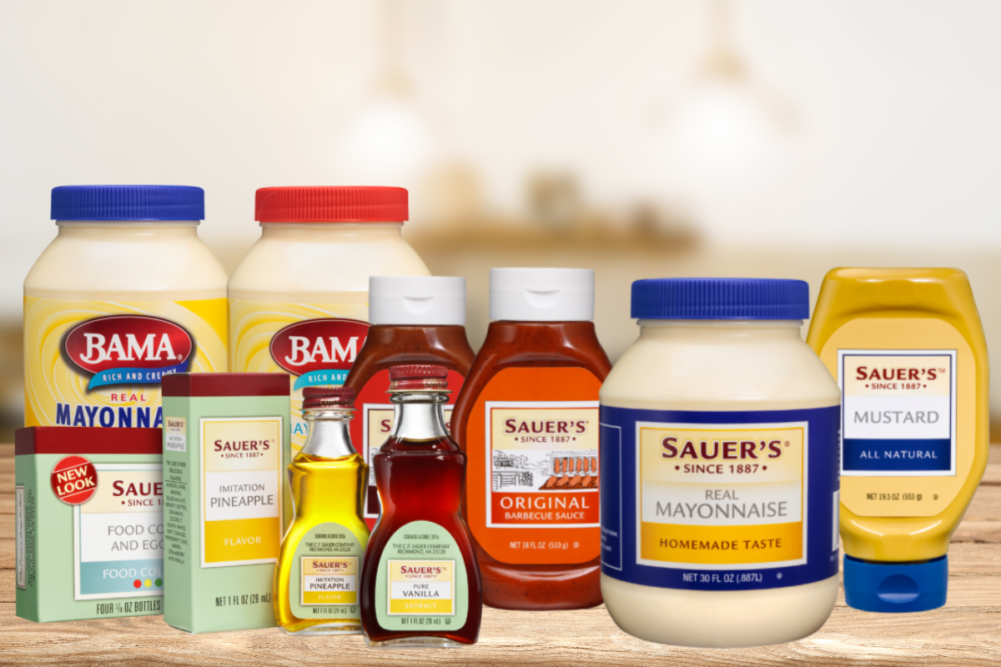Saur Brands' condiments, seasonings and flavorings