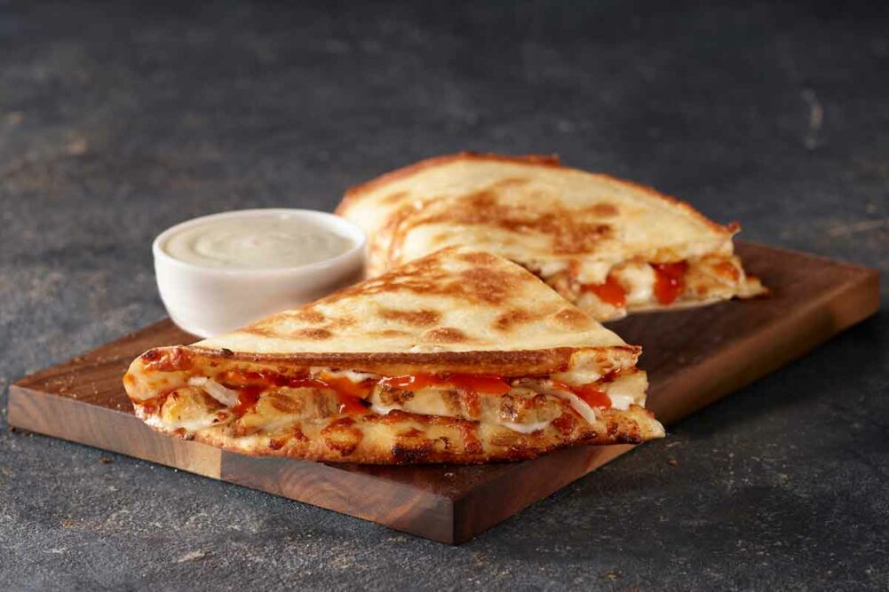 Papa John’s new Grilled Buffalo Chicken Papadia