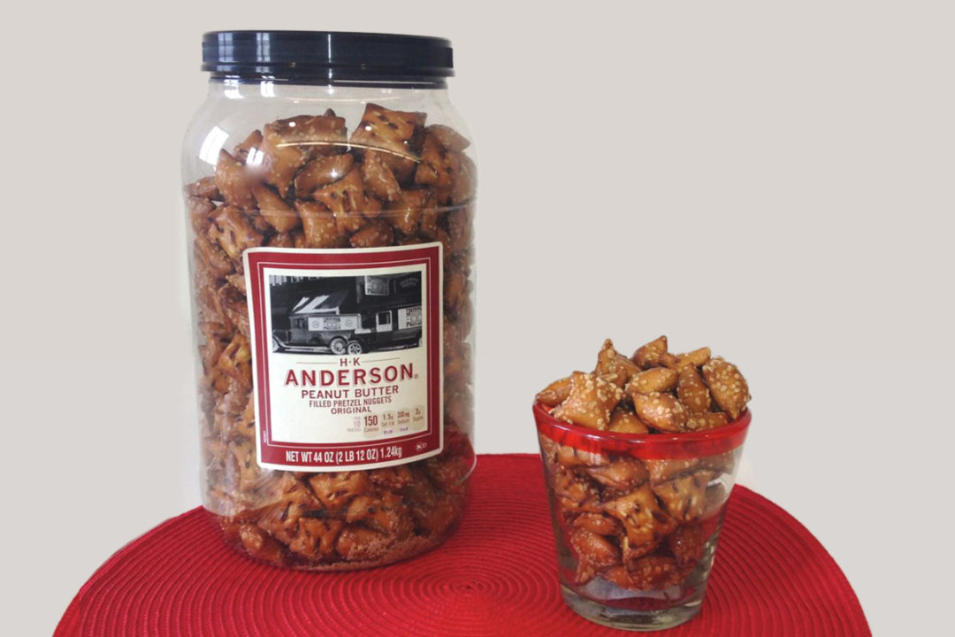 H.K. Anderson filled pretzels