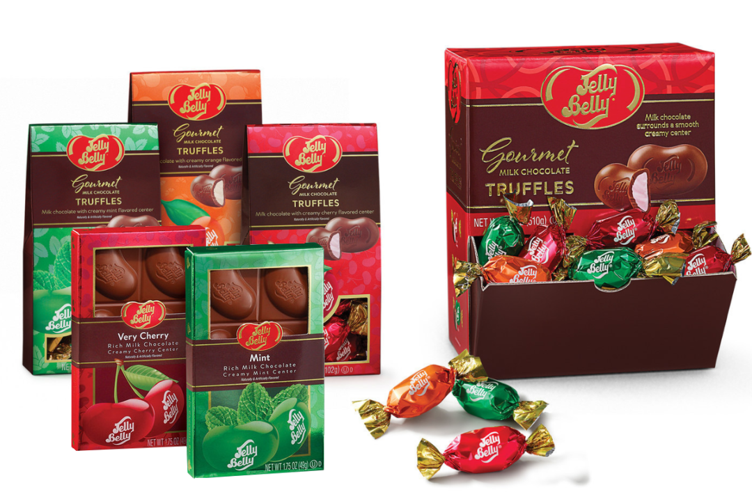 Jelly Belly Candy Co.  Gourmet Chocolate Truffles and Bars