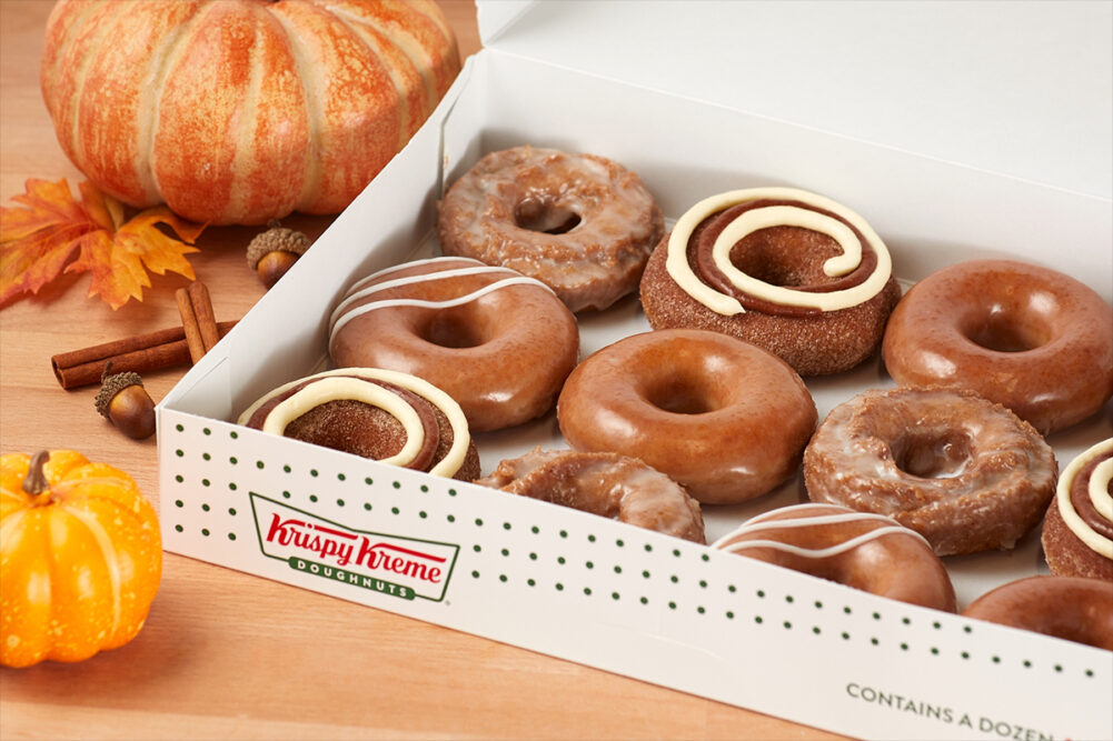 Krispy Kreme pumpkin spice collection