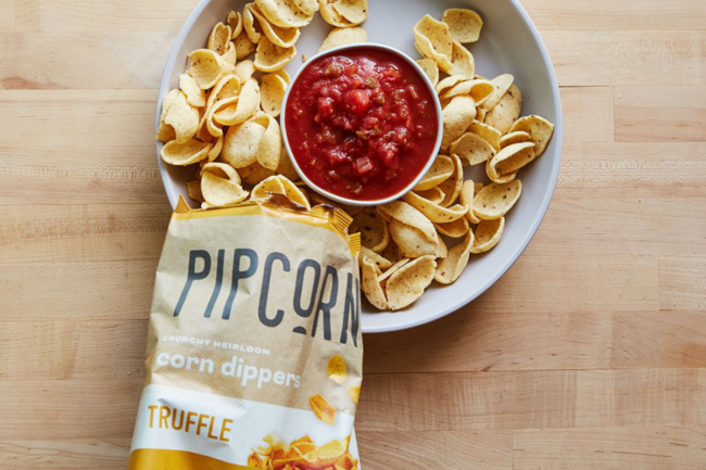 Pipcorn truffle corn dippers