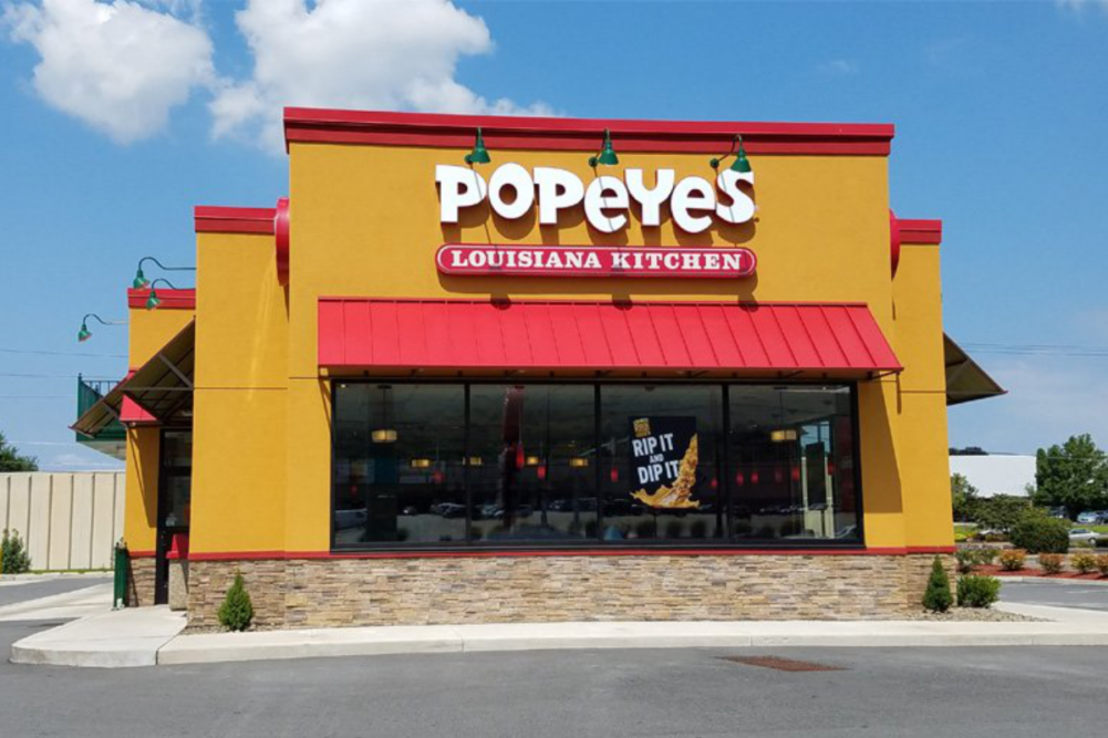 Popeyes store exterior