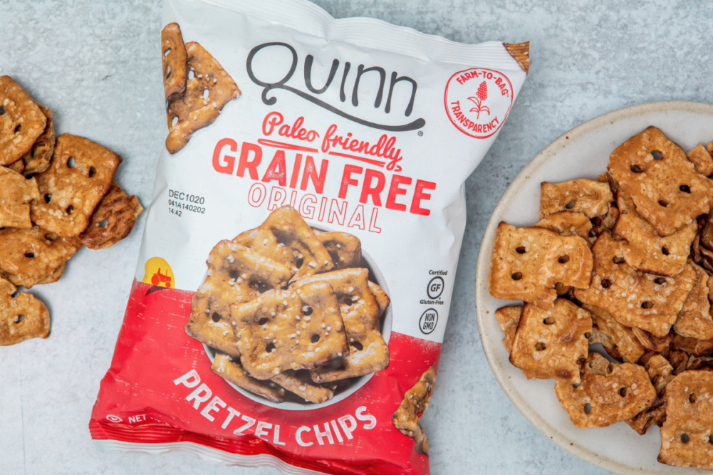Quinn Snacks' Pretzel Chips