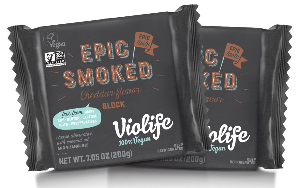 Plant-based cheddar cheese alternative from Upfield's VioLife