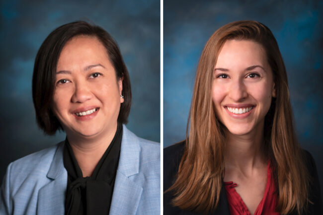 Yvette Hirang and Sarah Corwin, MGPI