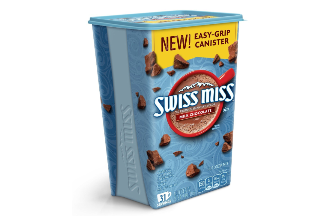 Swiss Miss new cube packaging