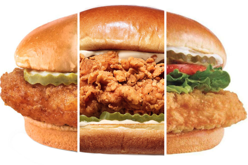 Chicken sandwiches