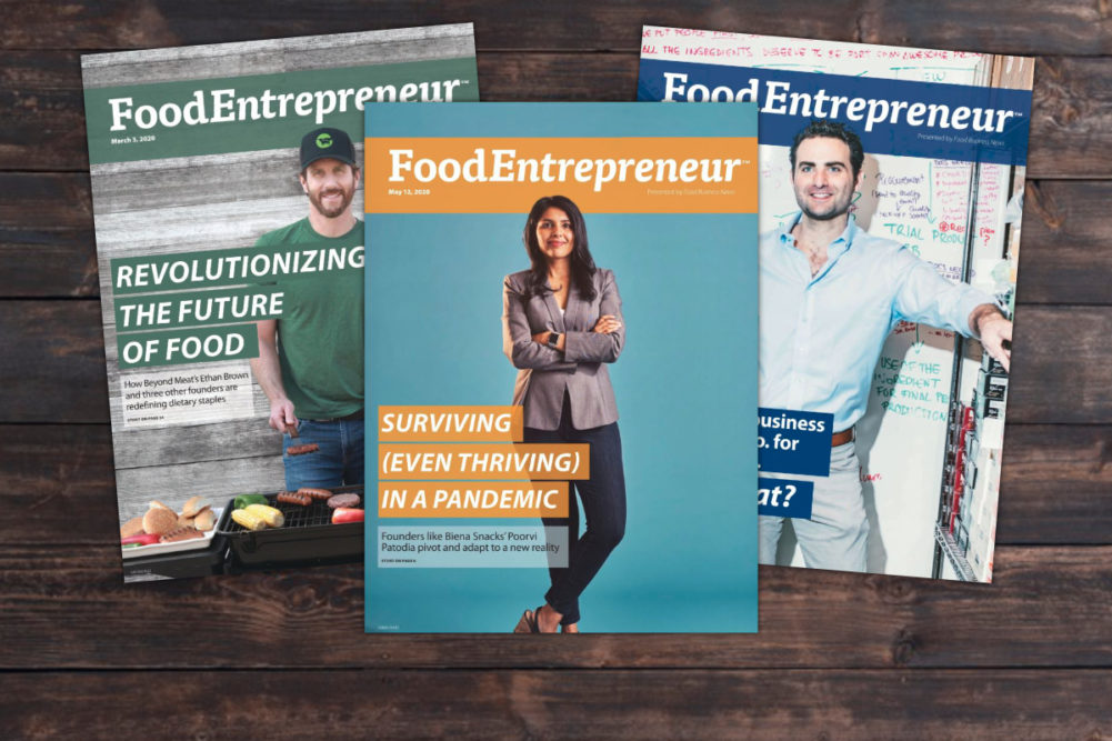 Food Entrepreneur magazine covers