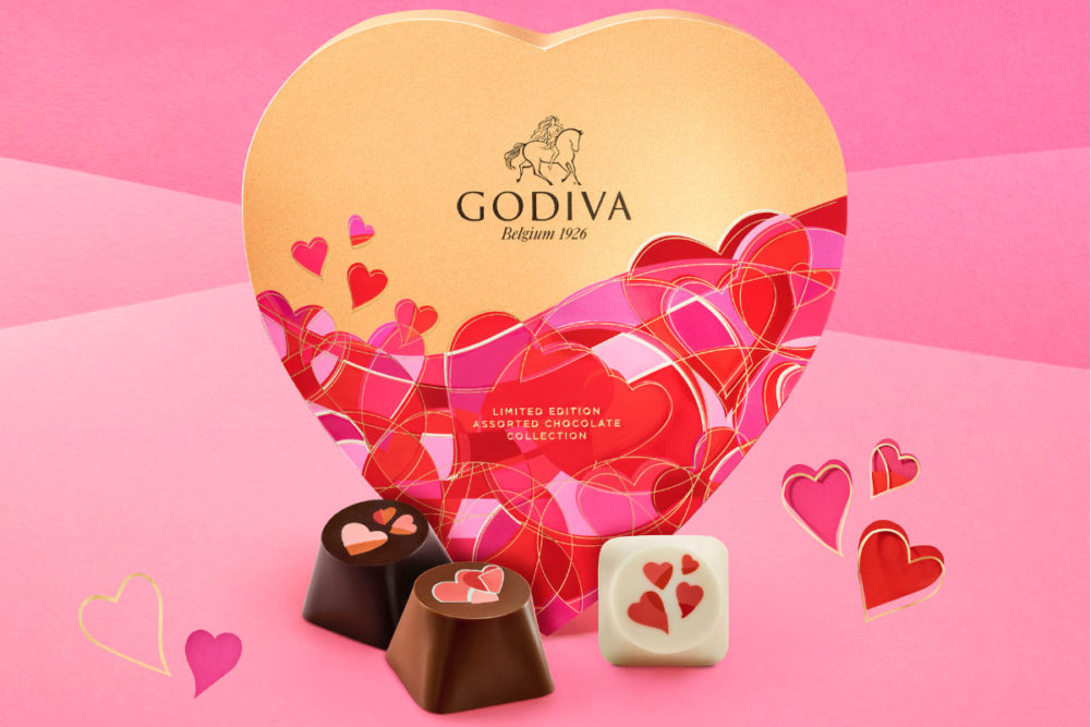 Godiva Valentine's Day collection